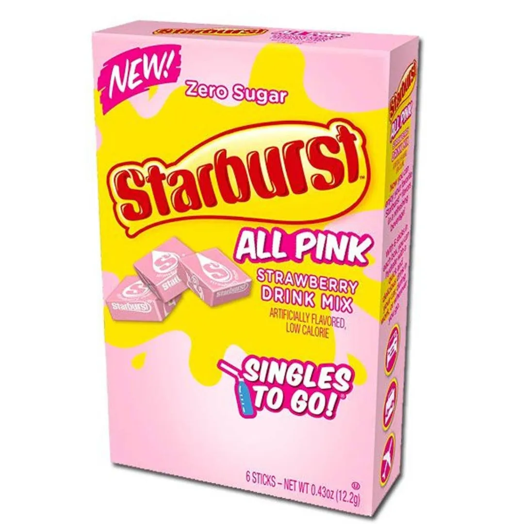 Starburst Strawberry Drink Mix  0.43oz - 12ct