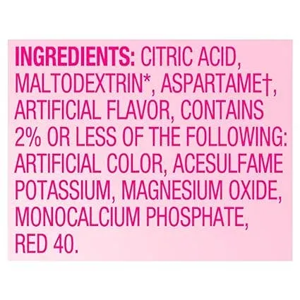 Starburst Strawberry Drink Mix  0.43oz - 12ct