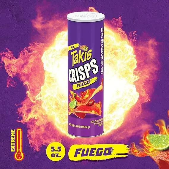 Takis Fuego Crisps 5.5oz - 15ct