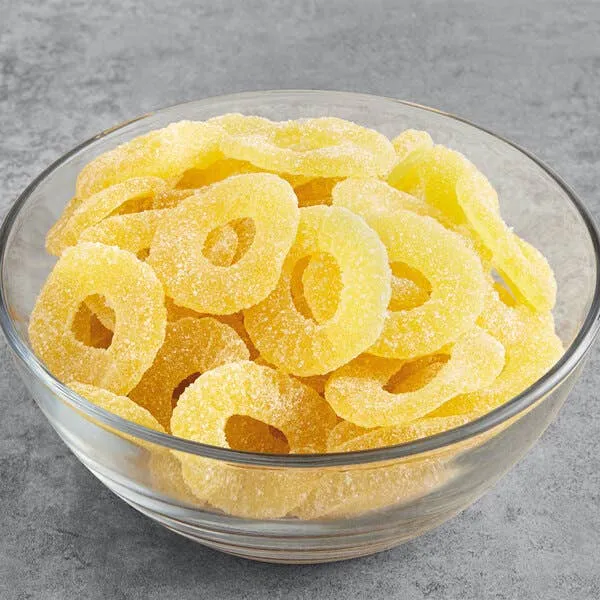 Vidal Gummi Pineapple Rings  2.2lbs - 1ct