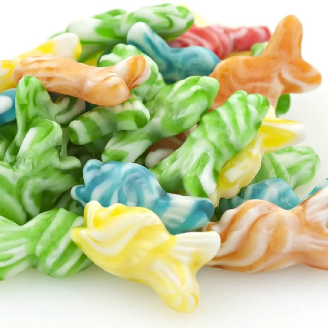 Vidal Gummi Swirly Fish Bag  4.4lb - 1ct