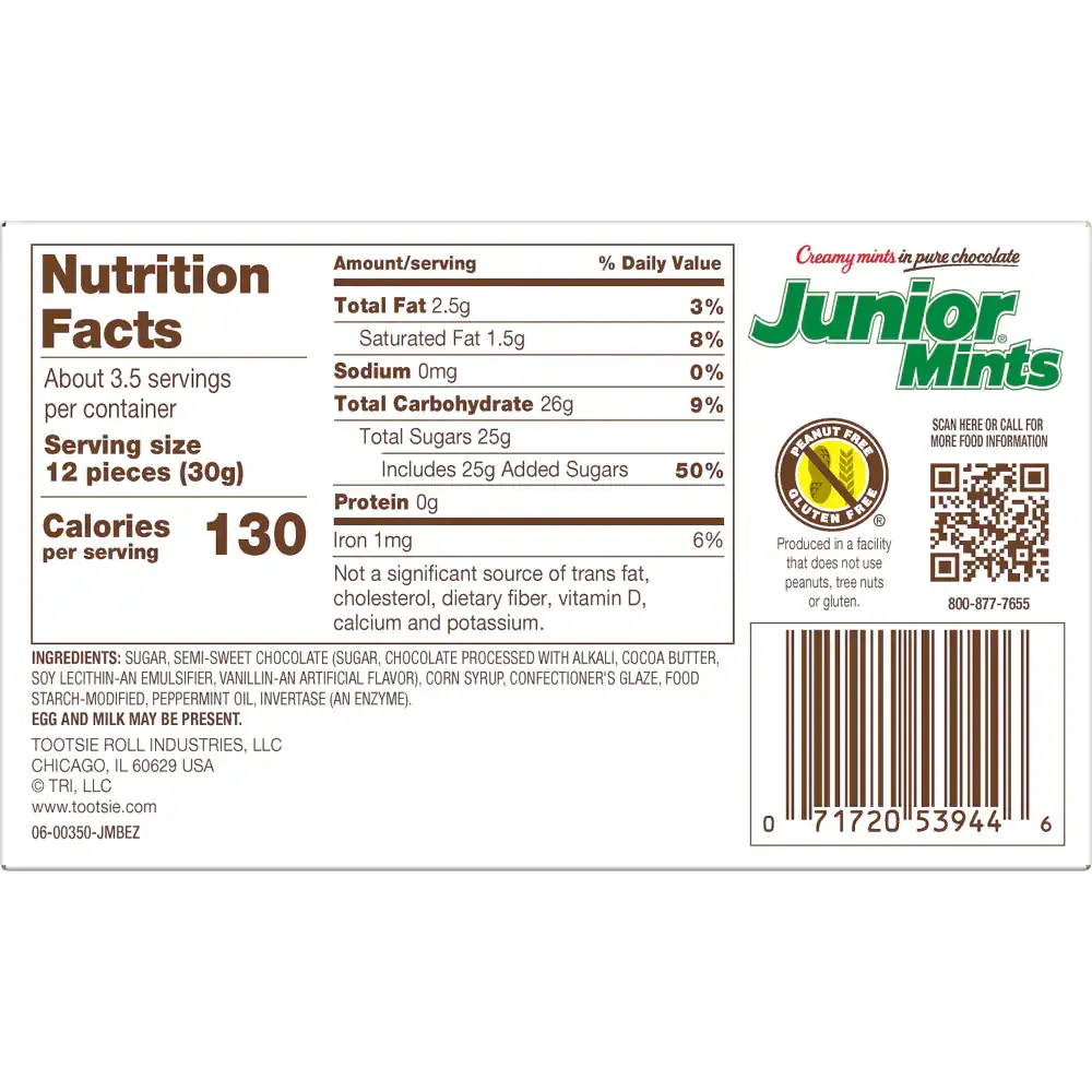 Junior MInts Theater Box 3.5oz - 12ct