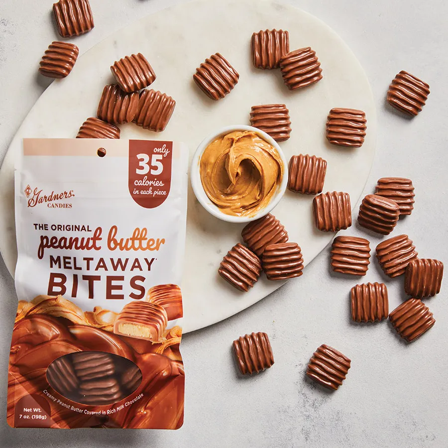 Gardner's Peanut Butter Meltaway Bites Bag 7oz - 6ct