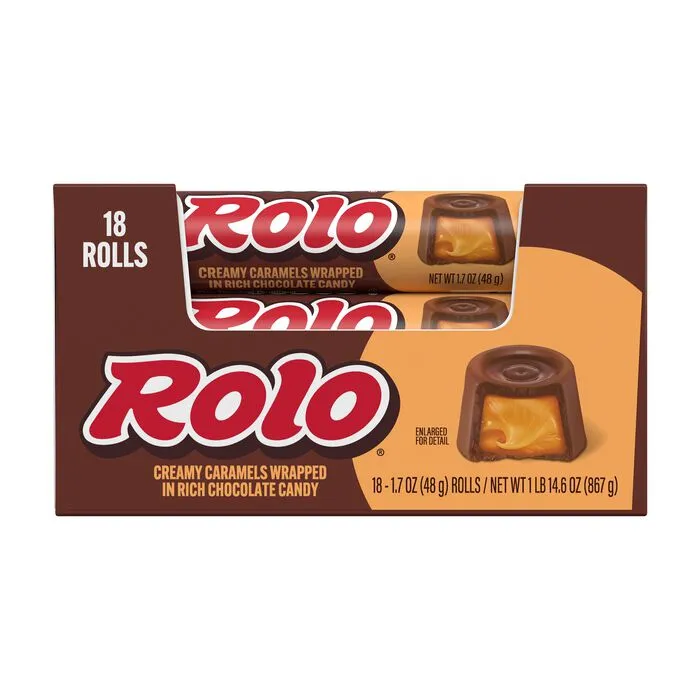 Rolos Chewy Caramels Rolls 1.7oz 18ct