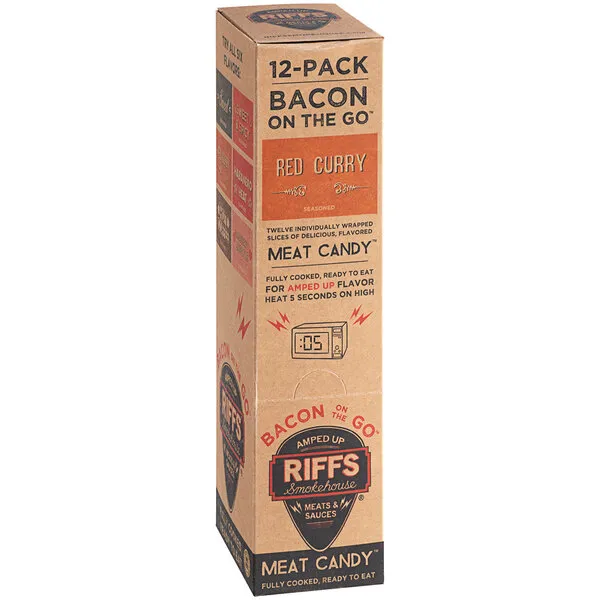 Bacon On The Go Red Curry 0.7oz - 12ct