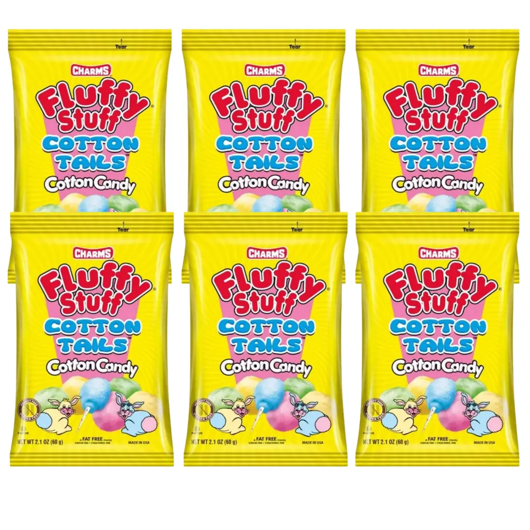Fluffy Stuff Cotton Tail Cotton Candy 2.1oz - 24ct