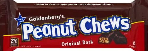 Goldenberg's Peanut Chews Original Dark 2oz - 24ct