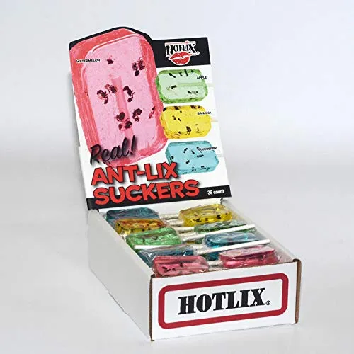 Hotlix Ant-Lix Lollipops  1oz - 36ct