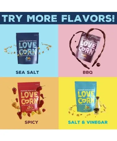Love Corn Cheezy  4oz - 12ct