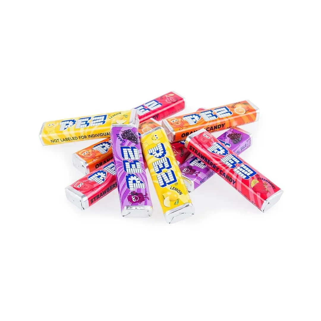 Pez Refill Candies Wrapped Bag - 10lb