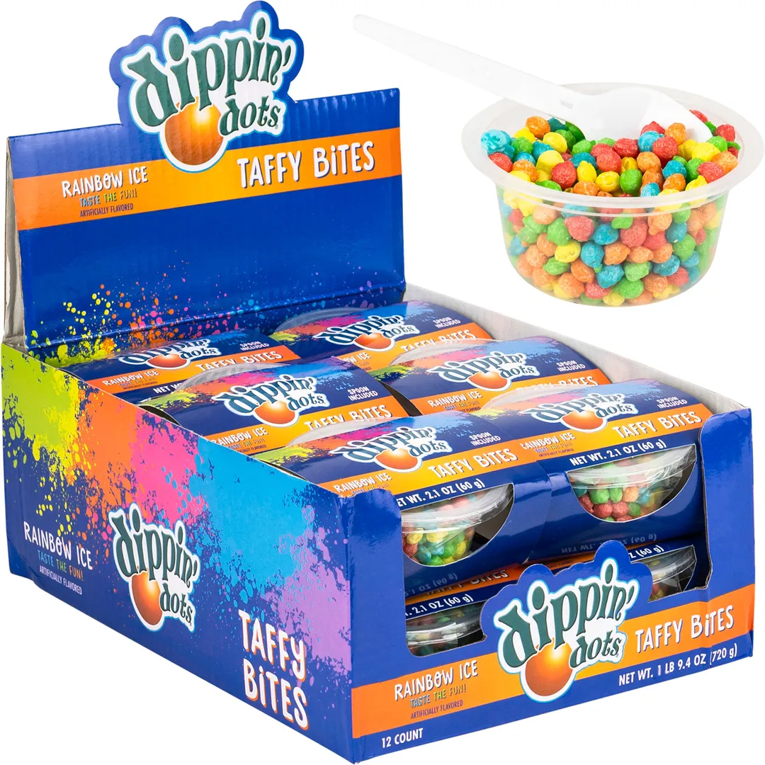 Koko's Dippin' Dots Taffy Bites 60g - 8/12ct