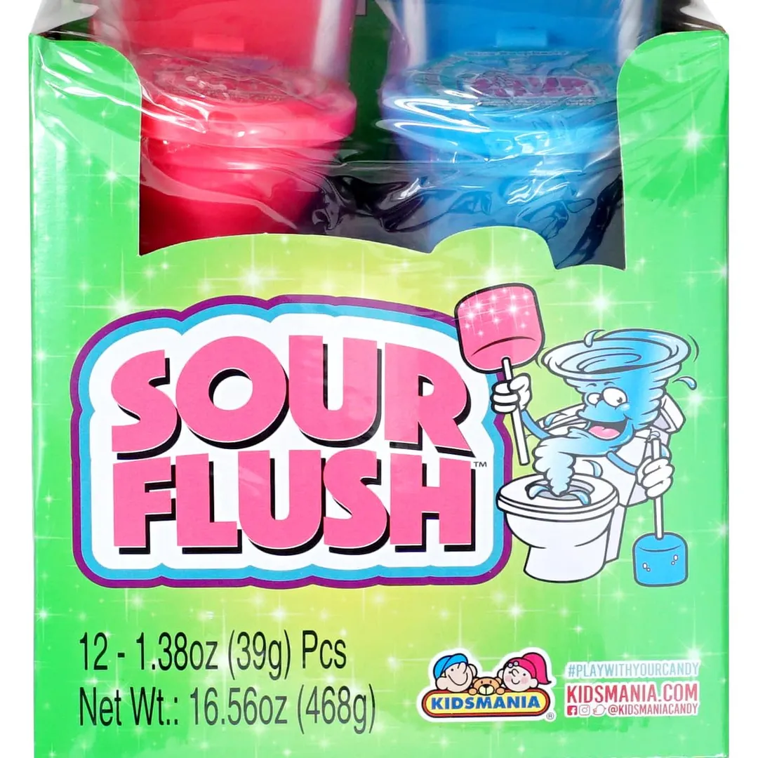 Kidsmania Sour Flush 1.38oz - 12ct