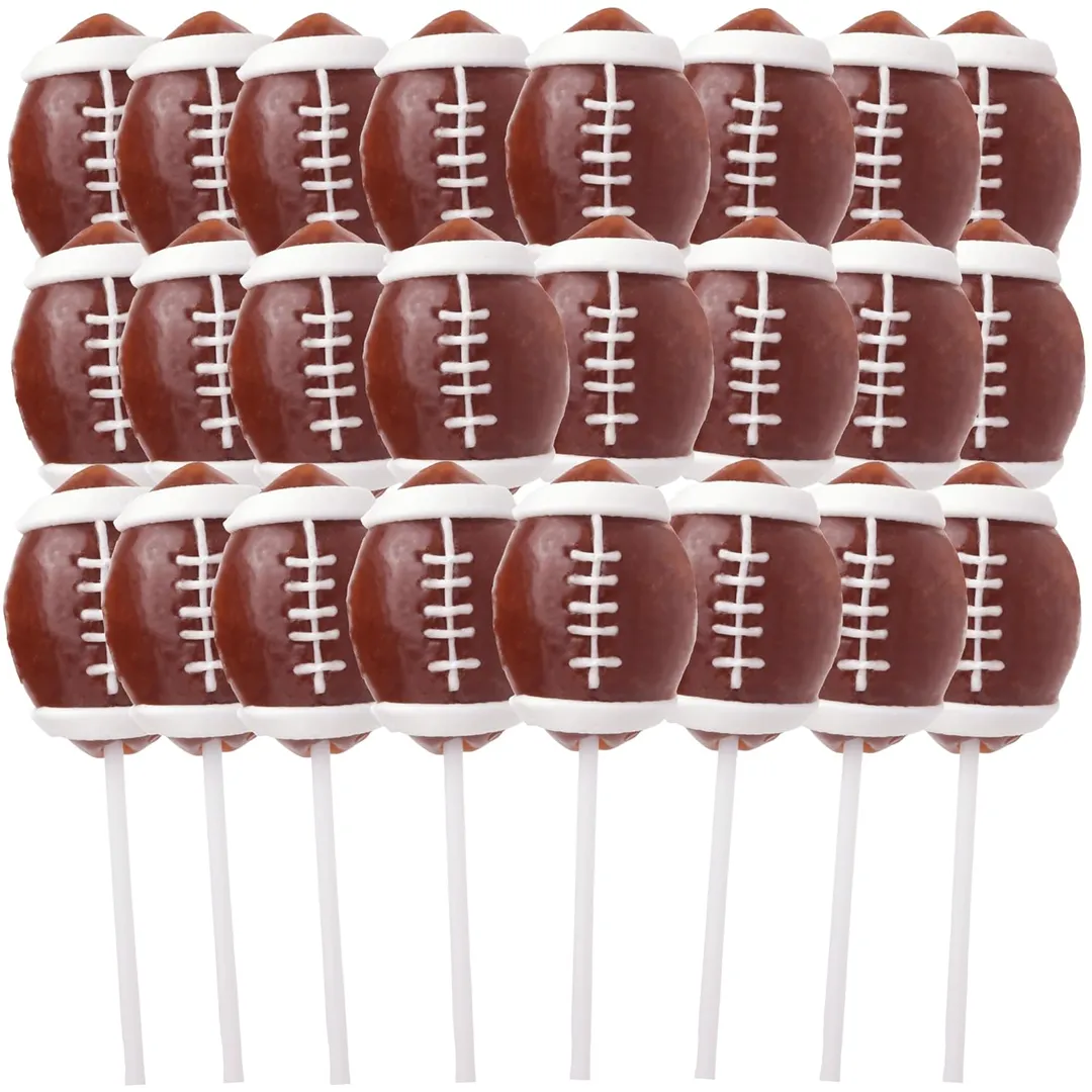 Mini Football Lollipops - 20ct