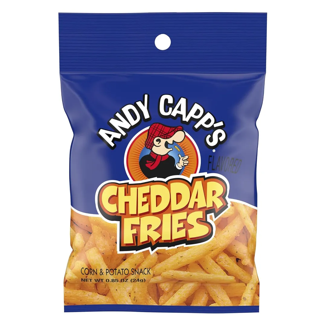 Andy Capp's Cheddar Fries Bag .85oz - 72ct