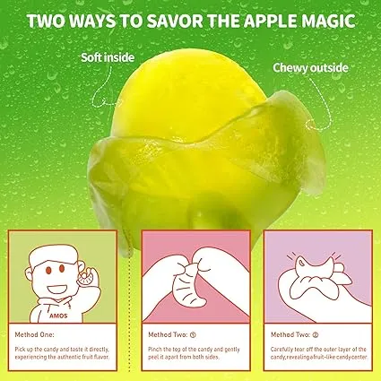 Amos Peelerz Green Apple 6oz - 12ct