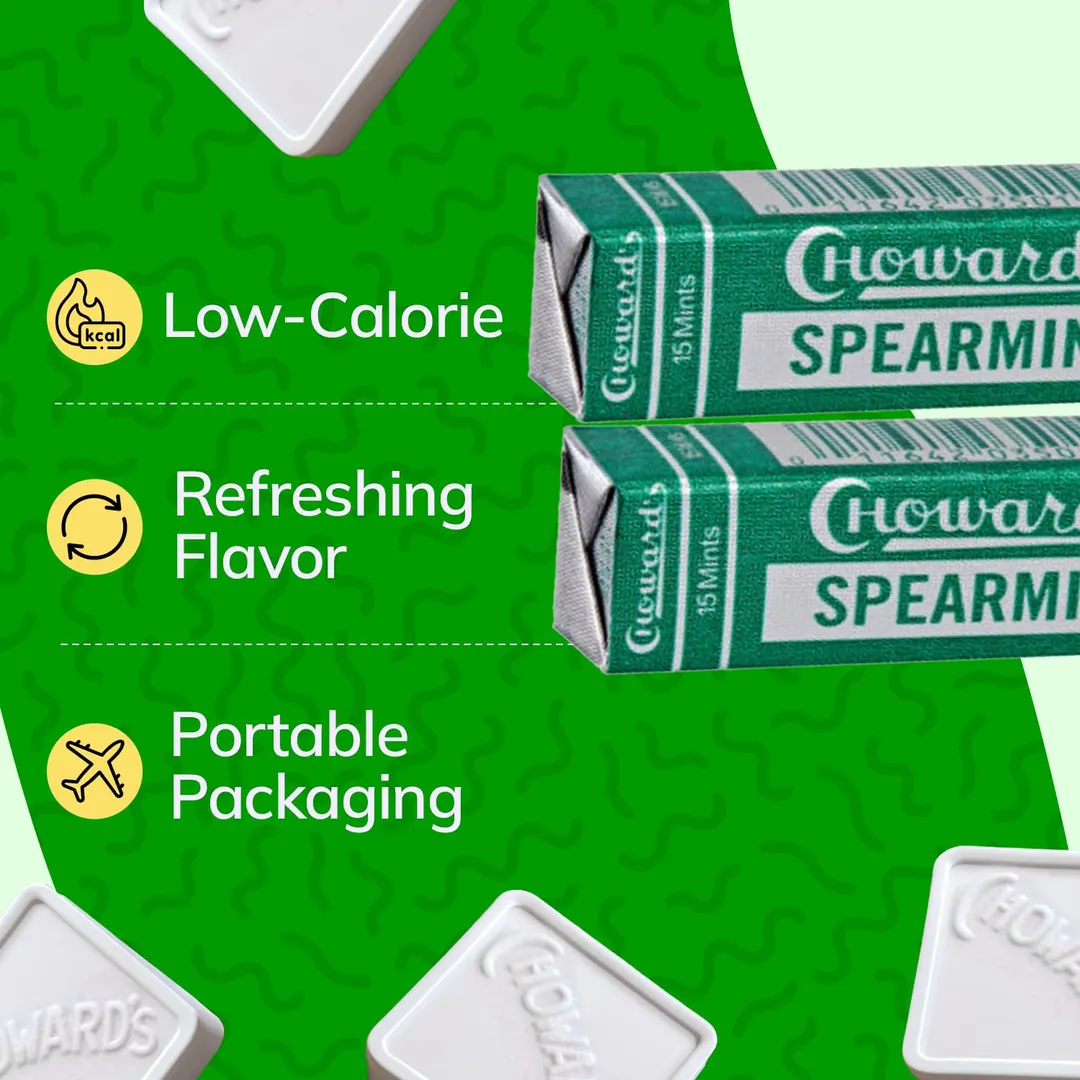 C Howard's Spearmint Mints - 24ct
