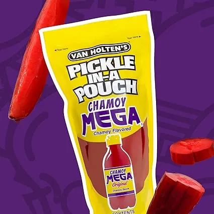 Van Holten's Mega Chamoy Pickle 3.5oz - 12ct