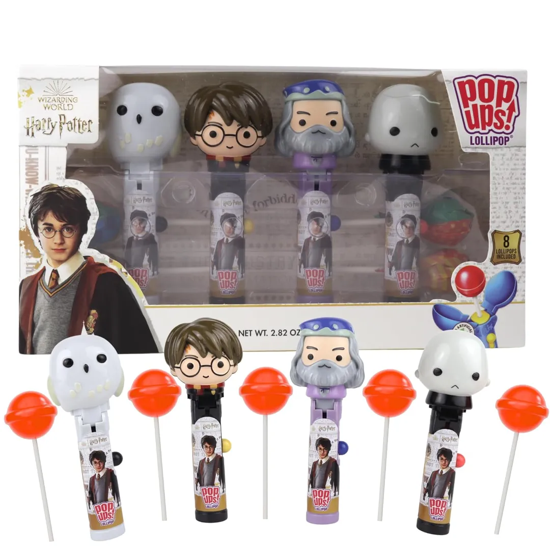 Wizarding World of Harry Potter Pop Ups Lollipop Gift Set 2.82oz - 6ct