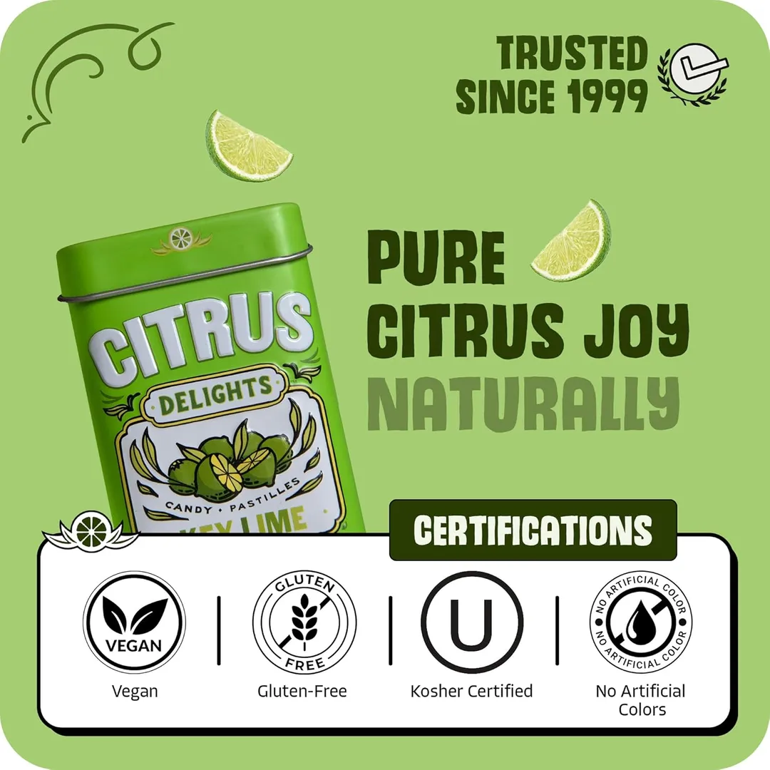 Big Sky Citrus Delights Key Lime 1.07oz - 144ct