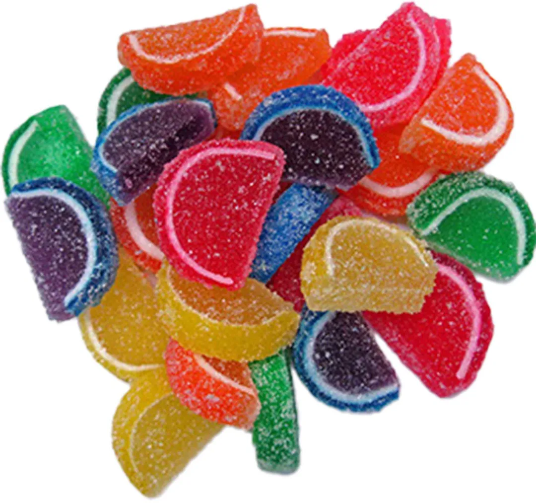 Dutch Valley Mini Fruit Slices Candy Assorted Box 5lb