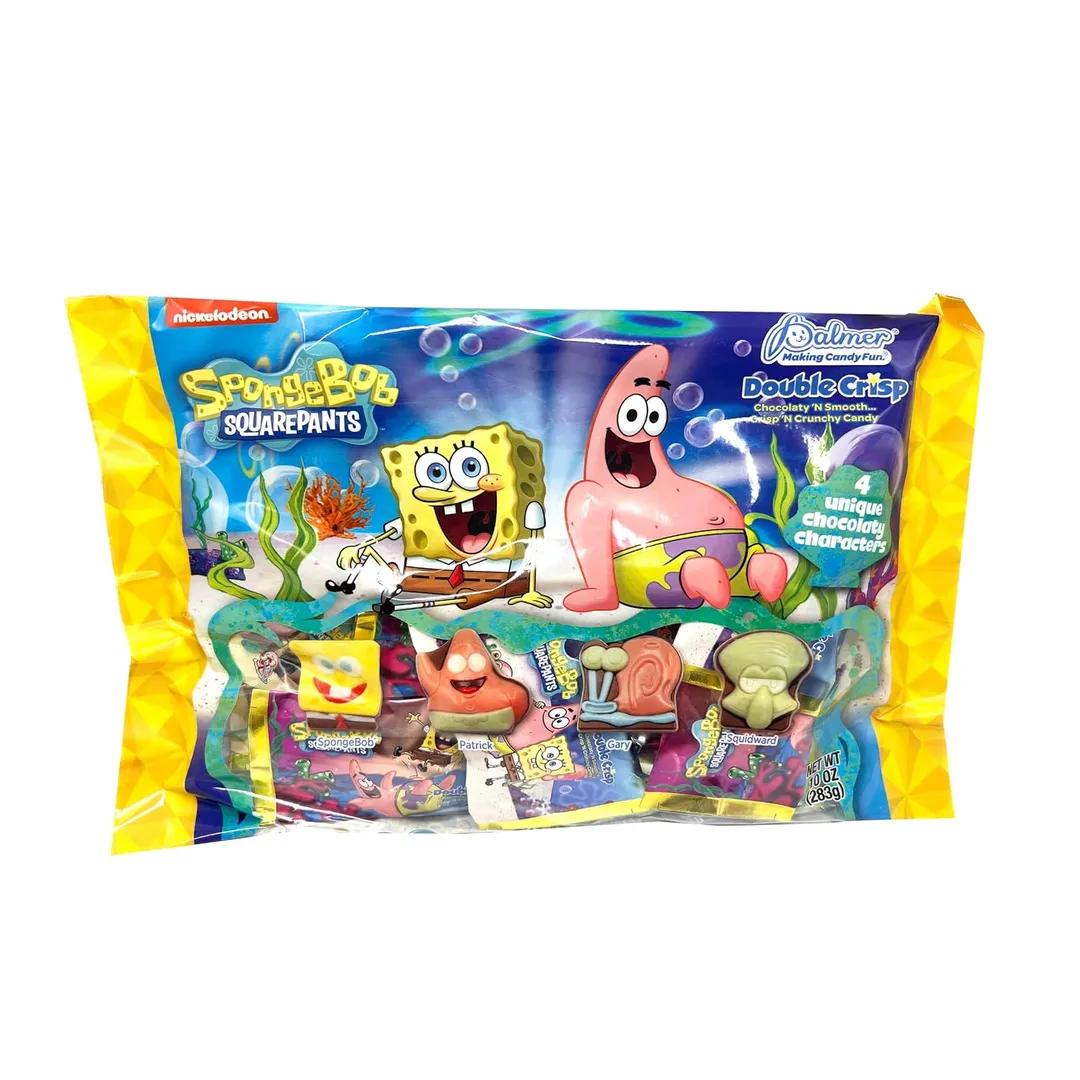Palmer SpongeBob SquarePants Mini Double Crisp Bars 10oz - 12ct