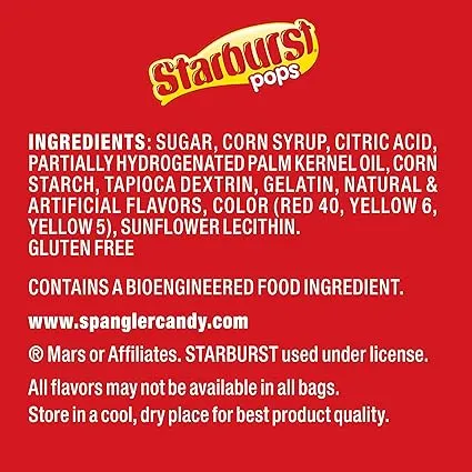 Starburst Pops Original Bag 8.8oz - 12ct
