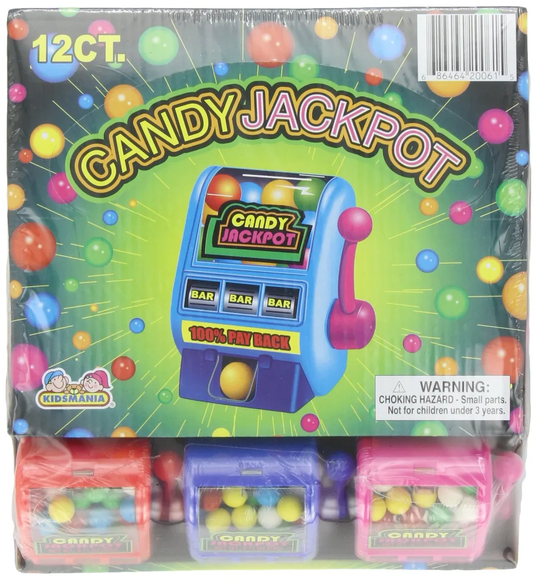 Kidsmania Candy Jackpot .71oz - 12ct