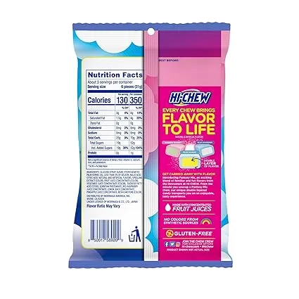 HiChew Fantasy Mix Peg Bag 3oz - 6ct