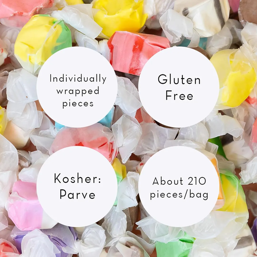 Sweet's Assorted Salt Water Taffy Bag 3lb - 1ct