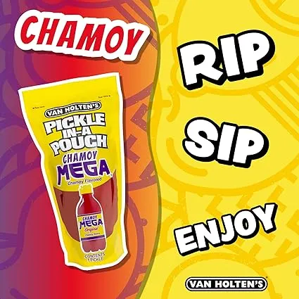 Van Holten's Mega Chamoy Pickle 3.5oz - 12ct