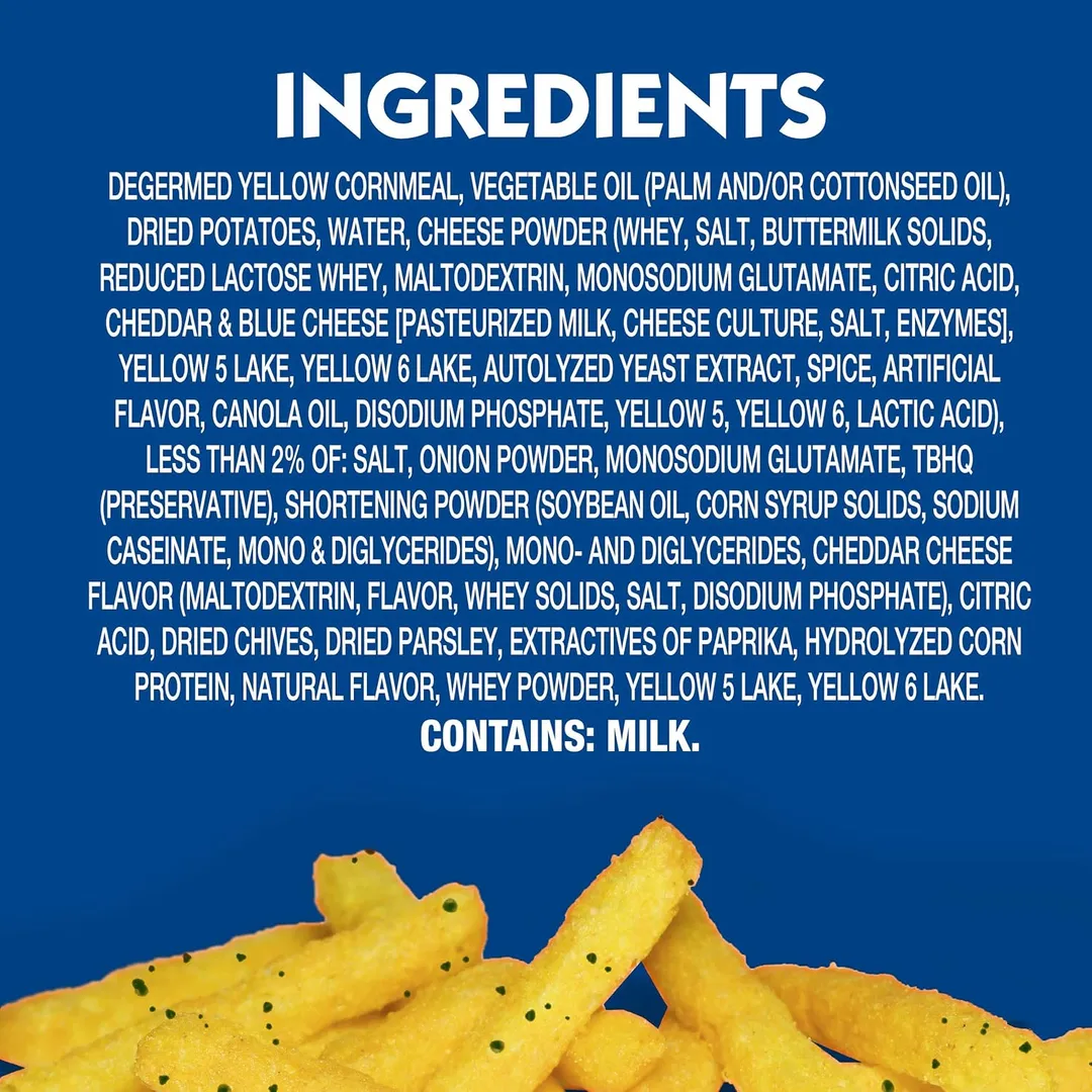 Andy Capp's Cheddar Fries Bag .85oz - 72ct