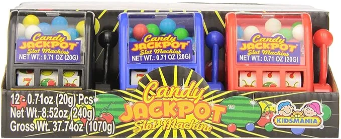 Kidsmania Candy Jackpot .71oz - 12ct