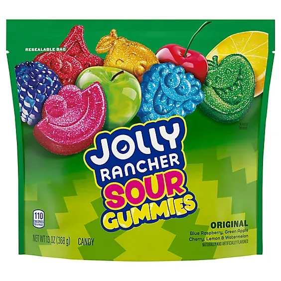 Jolly Rancher Gummies Sours 13oz 8ct