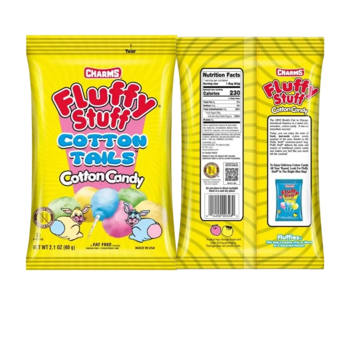 Fluffy Stuff Cotton Tail Cotton Candy 2.1oz - 24ct
