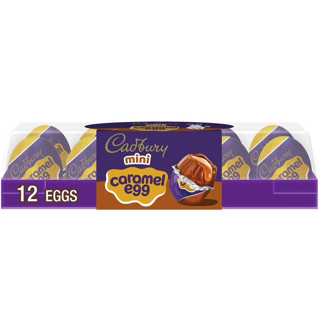 Cadbury Mini Caramel Eggs Tray 3.8oz - 6ct