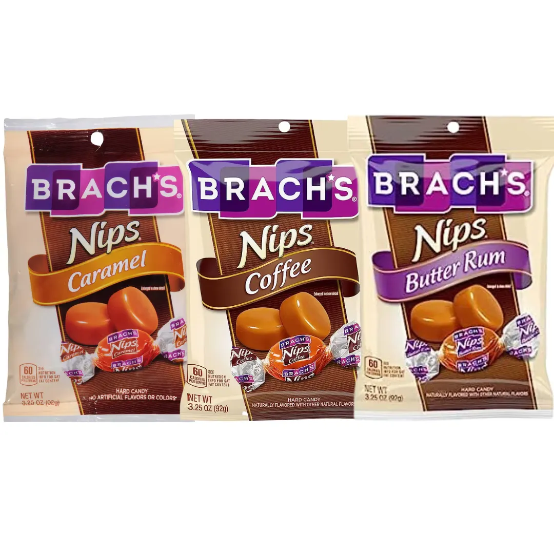 Brach's Caramel Nips  3.25oz - 12ct