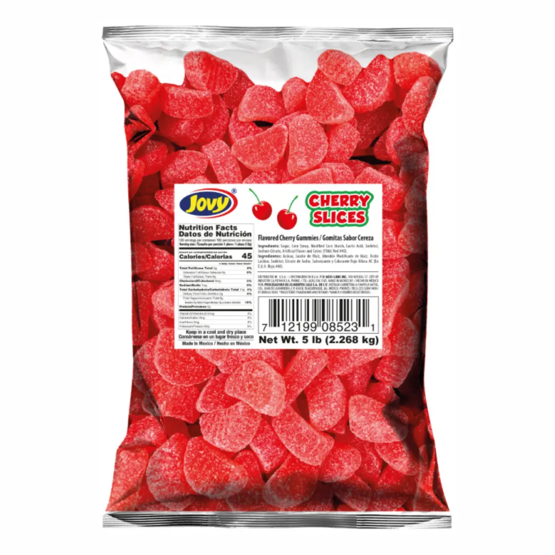 Jovy Cherry Slices Bag - 5lb
