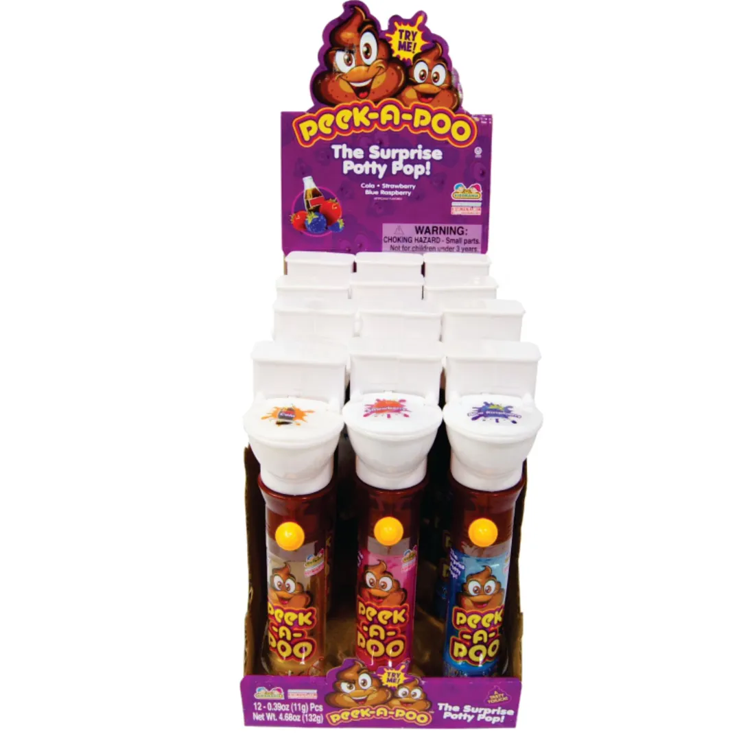 Kidsmania Peek A Poo Candy - 12ct