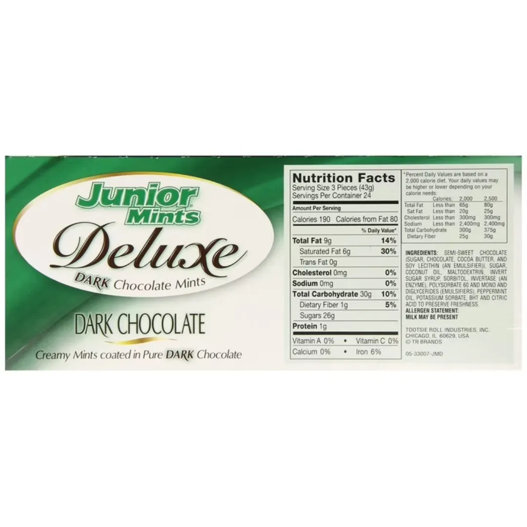 Junior Mints Mini Boxes Changemaker  0.5oz - 72ct