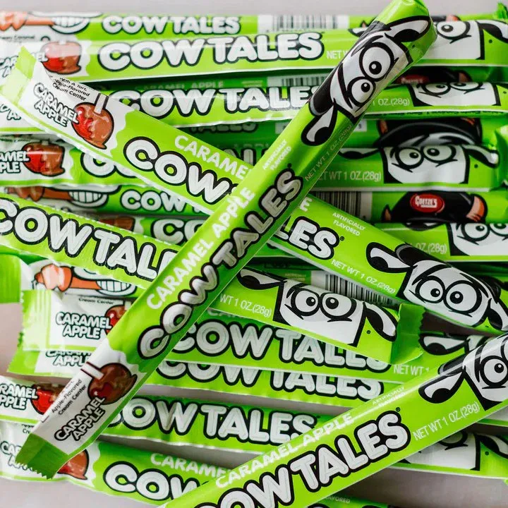 Goetze's Caramel Apple Cow Tales Minis 4oz - 12ct