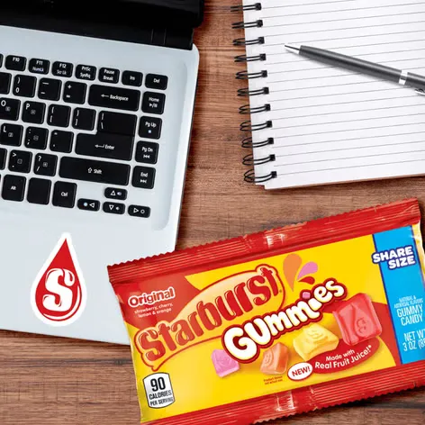 Starburst Original Gummies Share Size 3oz - 15ct