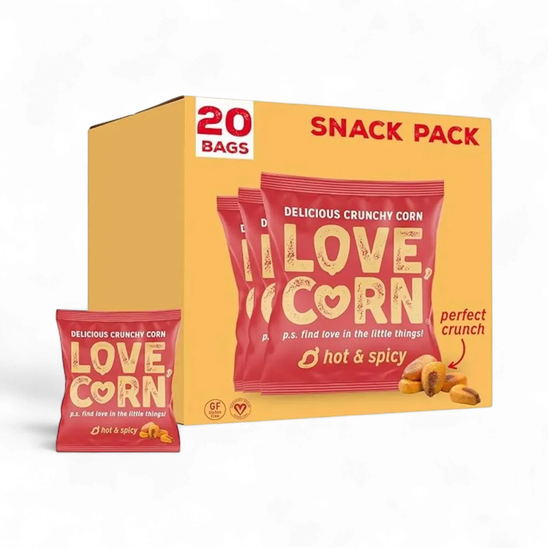 Love Corn Hot & Spicy 1.6oz - 10ct