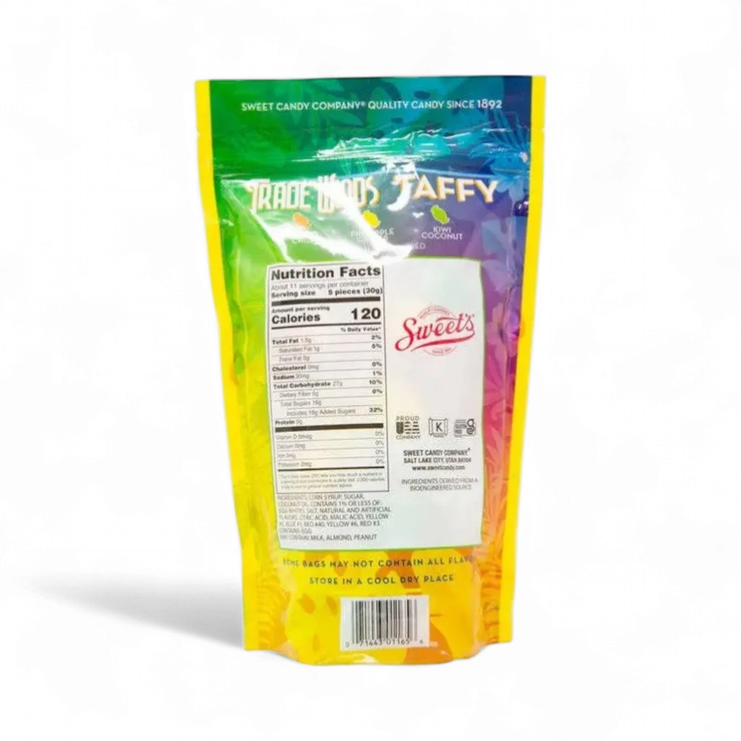 Sweet's Trade Winds Flavor Taffy 12oz - 12ct