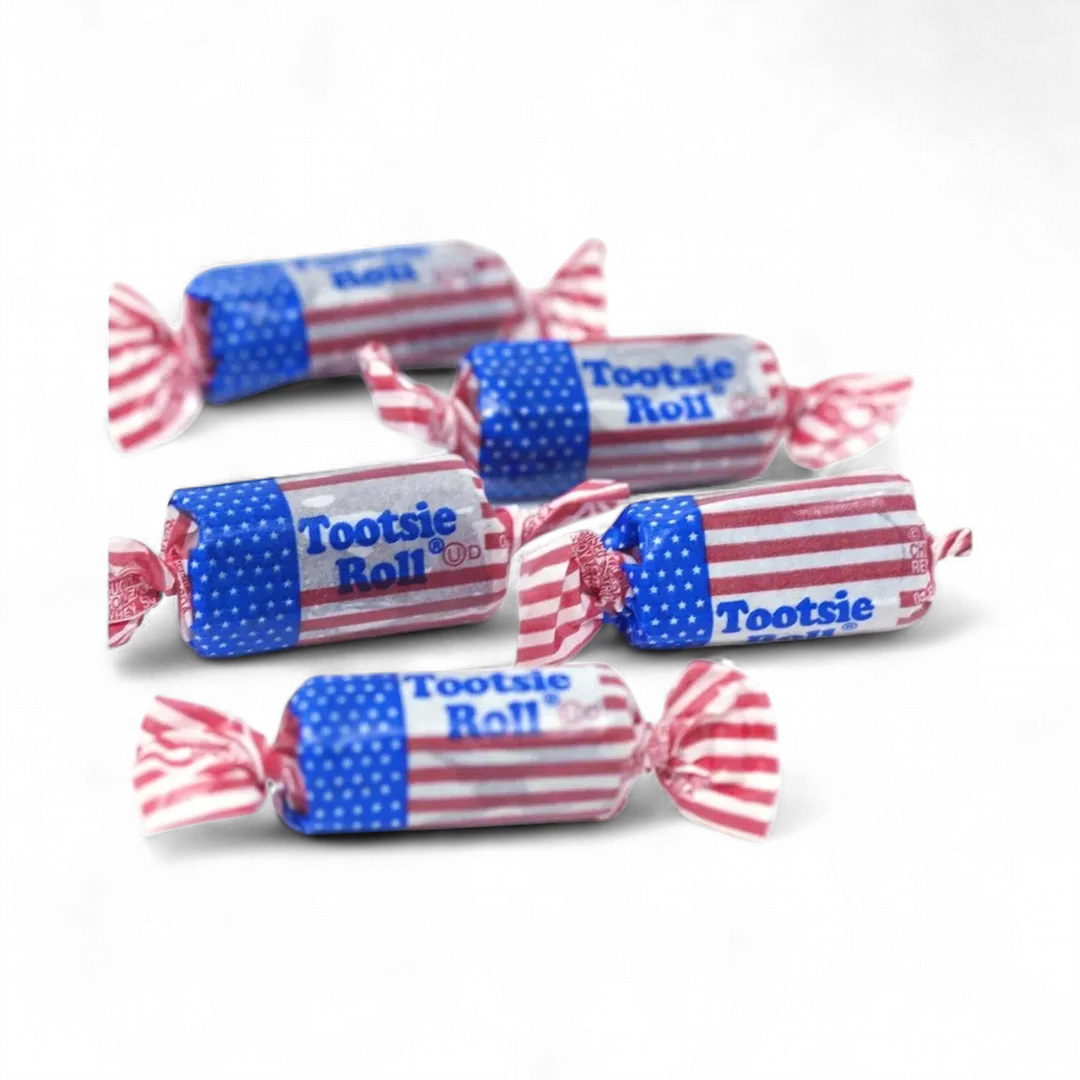 Tootsie Midgees USA Patriotic Bulk 30lb