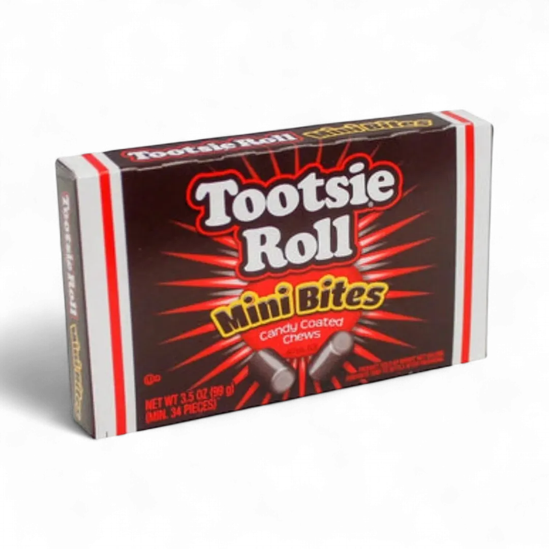 Tootsie Roll Mini Bites Chocolate Theater Box 3.5oz - 12ct