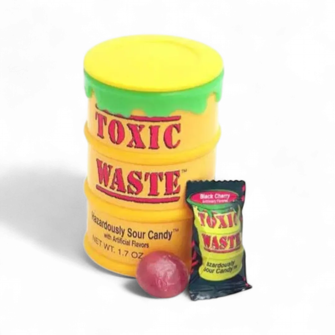 Toxic Waste Candy Drums 1.75oz - 12ct