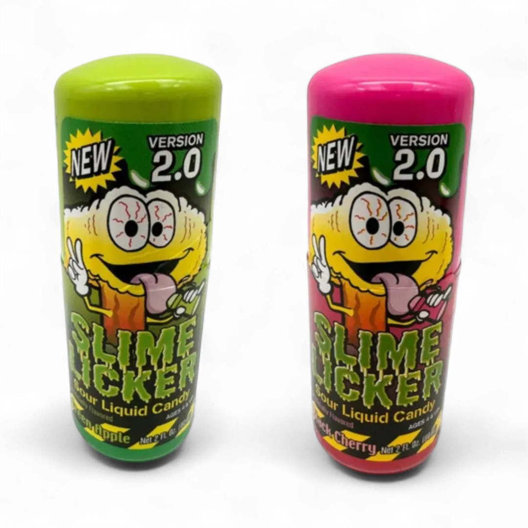 Toxic Waste Slime Licker 2.0 Cherry and Apple 2oz - 12ct
