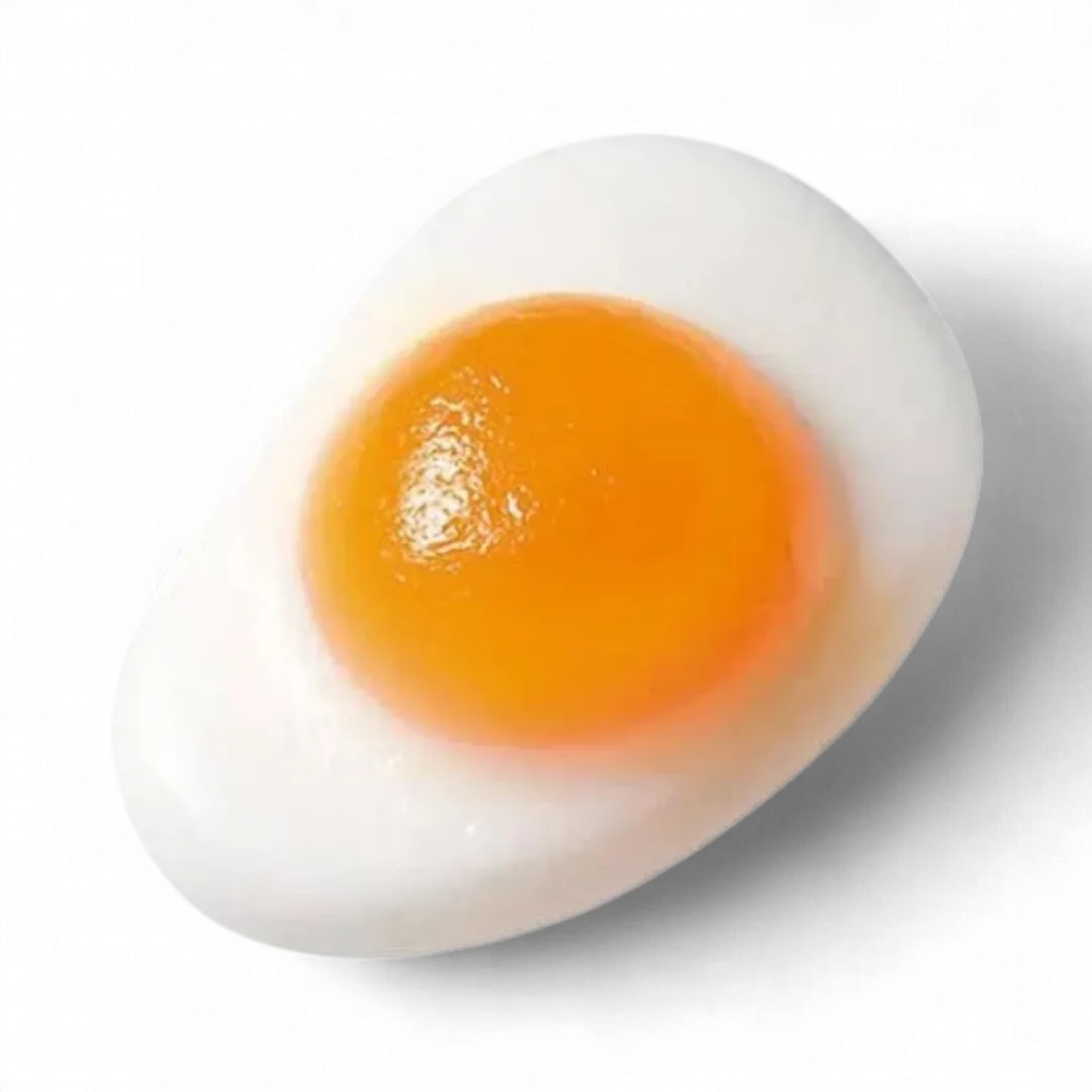 Vidal Gummi "Mini" Fried Eggs Bulk 2.2lb - 1ct