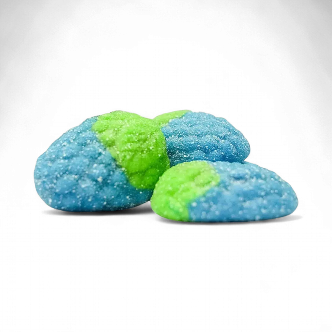 Vidal Gummi Sour Wild Raspberries Bulk  2.2lb - 1ct
