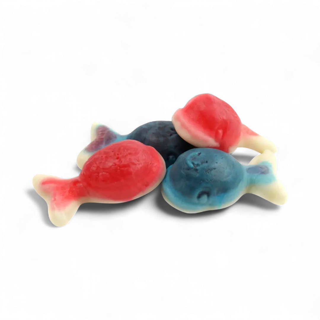 Vidal Gummi Whales Candy Bulk 2.2lb - 1ct